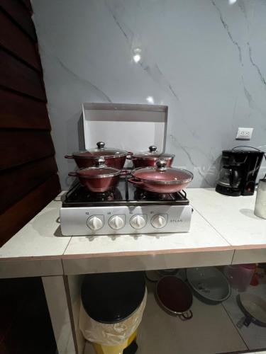 Kitchen, Cabinas Lupita in La Fortuna