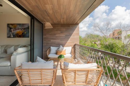 Ph 3 Bdr, Priv Pool, Barbacue in Tulum, Tulum (foto 2)