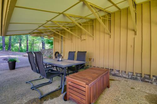 Tranquil Mid-Century Modern Cottage with Forest View - image 12