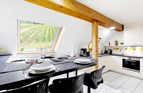 Konyha, Ferienwohnung Waldzauber Schwarzwaldvibes meets Weinregion in Appenweier