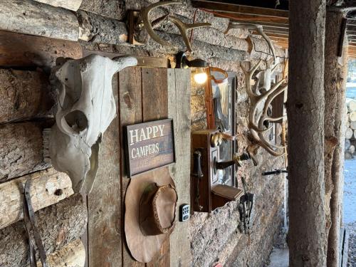 Ieeja, Rustic Cozy Cabin with hot tub in Bragg Creek (AB)