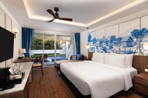 1 double bed