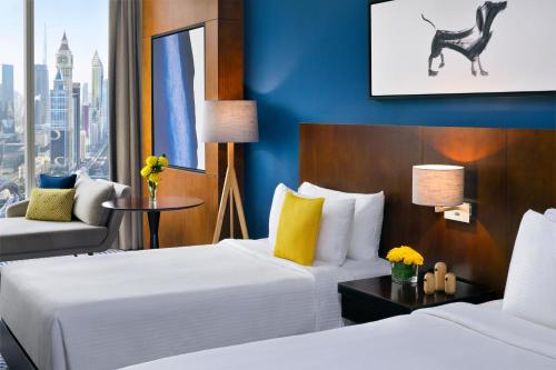 2 twin beds