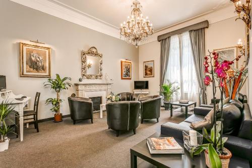 Közös társalgó / TV, Hotel Arno Bellariva near Piazzale Michelangelo