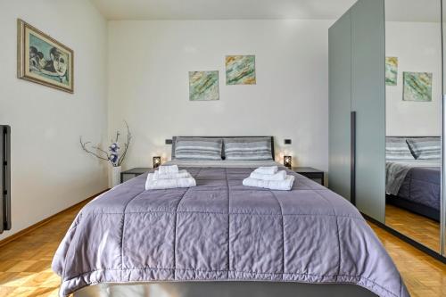 App 106m2 2letti matrimoniali e divano letto, box free - LA CASA VERDE - Milano Fiera Rho Como Saronno MXP Ceriano laghetto