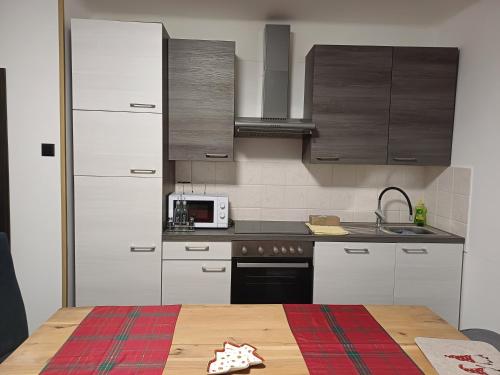 廚房, Apartment Ana in 克拉傑維卡