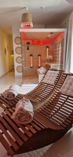 SPA LOVE Ceglana 1 A sauna,,jaccuzi dla dwojga na wyłączność