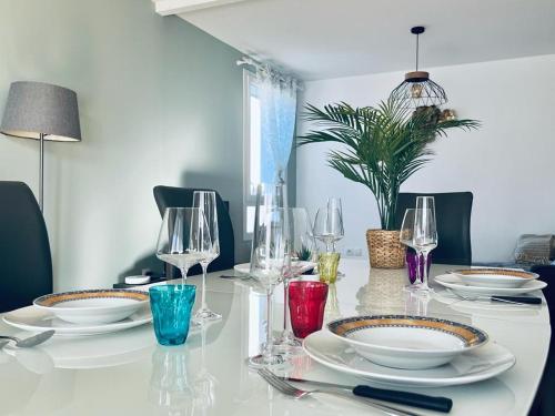 charbonnier 6 personnes avec terrasse et parking in Wilson