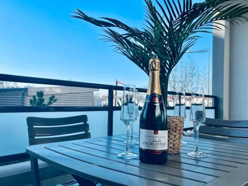 charbonnier 6 personnes avec terrasse et parking in Wilson