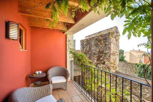 Erkély/terasz, Hotel Boutique Niu de Sol - Designed for Adults in Palau-saverdera