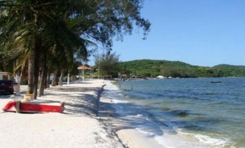 Casa com 2 quartos e 2 banheiros na Lagoa do Centro in เอสตาเซา