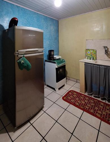 Casa com 2 quartos e 2 banheiros na Lagoa do Centro in เอสตาเซา