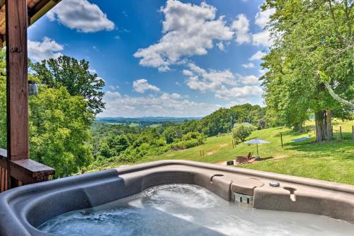 Charming Galax Retreat with Wraparound Deck! in Galax, USA