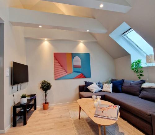 Top floor in the middle of town - Great beds Top floor in the middle of town - Great beds