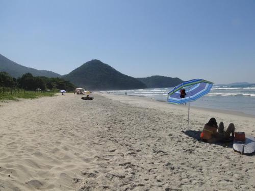Casa na praia de Itamambuca na cidade de Ubatuba
