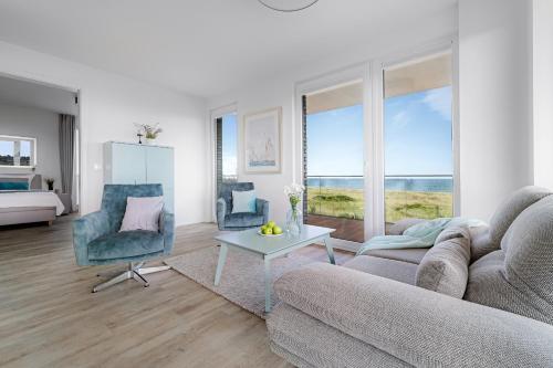 BeachLoungeFour- 1 OG, Meerblick, Balkon, Kamin, Sauna in 奧賓尼特茲