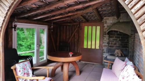 外部景觀, Ferienwohnung In Zendscheid Mit Offenem Kamin in 桑德塞德