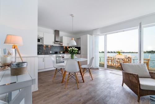 keuken, Ferienwohnung Pier 51 in Olpenitz