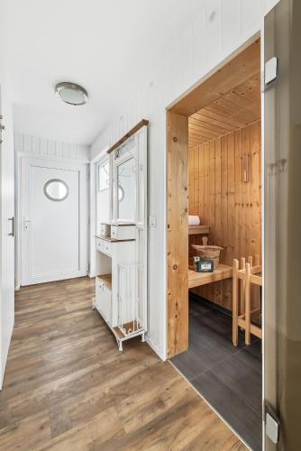 sauna, Wasserhaus Villa Sansibar in Olpenitz
