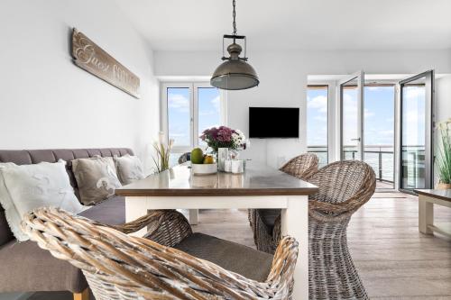 Konyha, Infinity Lounge – Ihre Ferienwohnung für den perfekten Ostseeurlaub (Infinity Lounge – Ihre Ferienwohnung fur den perfekten Ostseeurlaub) in Olpenitz