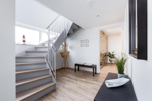 Sauna, Sky 65 Plus - Penthouse mit Meerblick fur 6 Personen in Olpenitz