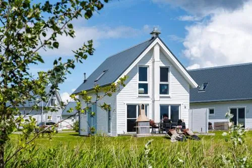 Ferienhaus Strandlodge - Direkt am Weidefelderstrand mit Sauna und Kamin in Olpenitz, Deutschland
