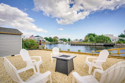 Waterfront Mystic Island Home with Boat Dock! in Little Egg Harbor Township, USA