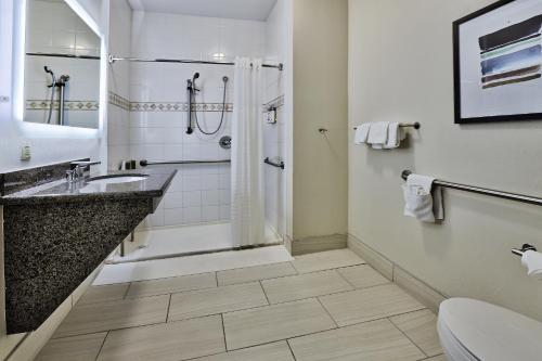 Deluxe Suite with Roll-in Shower - Hearing Accessible