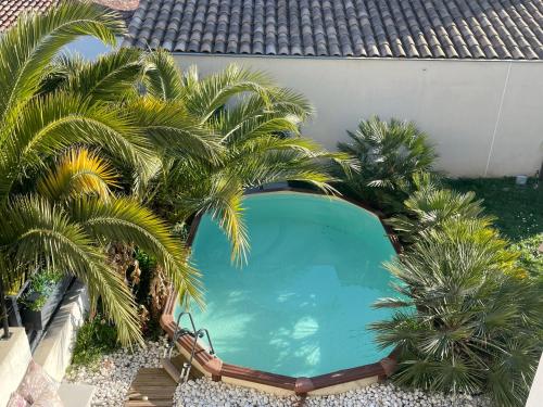Villa entière piscine jacuzzi venelles gîte à louer Les Logis