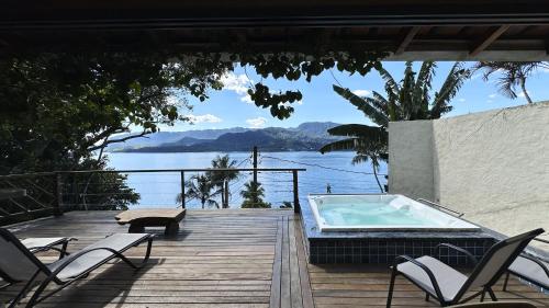 ทัศนียภาพ, Refúgio na natureza com vista espetacular em Ilhabela (Refugio na natureza com vista espetacular em Ilhabela) in หาดปอร์ติงโย