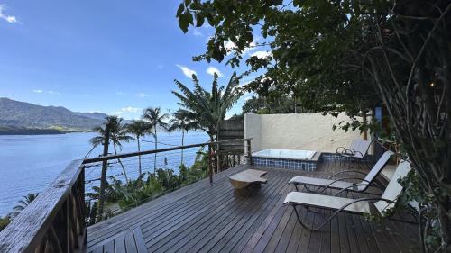منظر, Refúgio na natureza com vista espetacular em Ilhabela (Refugio na natureza com vista espetacular em Ilhabela) in Praia do Portinho