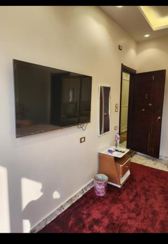 . Hotel rooms in front of Mansoura University