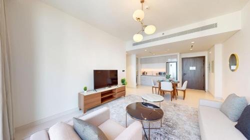 Vacationer Holiday Homes I Airy 1 Bedroom l Beach Access l Emaar Beachfront, Dubai (Foto 9)