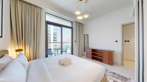 Vacationer Holiday Homes I Airy 1 Bedroom l Beach Access l Emaar Beachfront, Dubai (Foto 10)