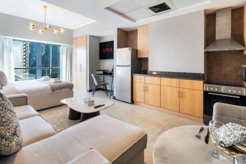 Stylish Jlt Studio Lake View Poolmarina Walk, Dubái (foto 8)