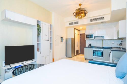 Stylish Studio Bayz Danube Burj Khalifa View Pool, Dubai (Foto 10)