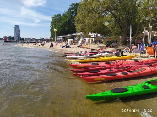 Ferienwohnung über der Schlei im Wikingturm (Ferienwohnung uber der Schlei im Wikingturm) in Шлезвиг