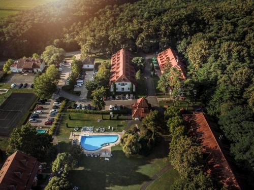A szálláshely kívülről, Abbazia Country Club in Nemesnep