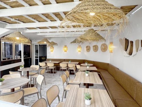 레스토랑, Travel Hotel Gesher Haziv in 나하리야