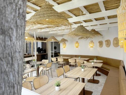 레스토랑, Travel Hotel Gesher Haziv in 나하리야