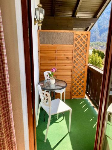Erkély/terasz, Haus Salzkristall in Obertraun