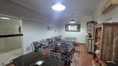 ห้องอาหาร, Hotel & Hostel San Jose in ริเบลราโอ เปรโต้