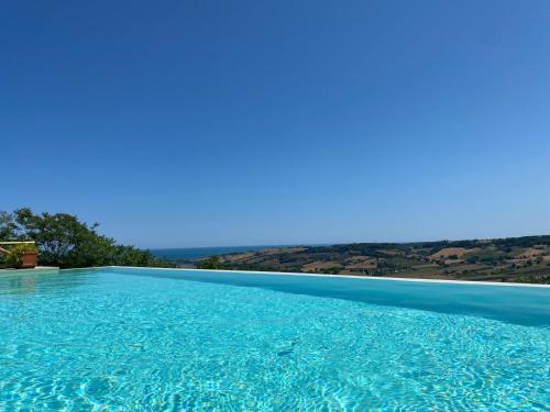 Charming Villa with Panoramic Pool in the Heart of Le Marche