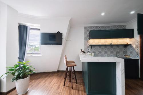 Konyha, N Queen Apartment Hotel near Thien Vien Truc Lam