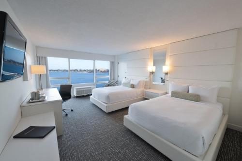 The Oyster Point Hotel Room Type - Double Room, 2 Double Beds, River View