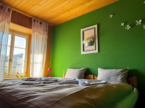 Auberge de l'Ange in Albeuve, Schweiz