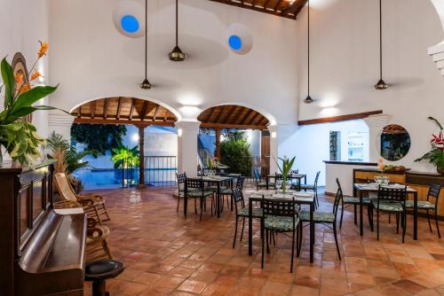 餐廳, Karakali Boutique Hotel in 蒙波斯