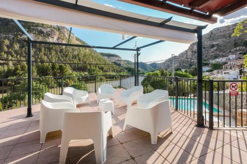 ALCALA DEL JUCAR, Casa rural Rio Tranquilo 1 -Piscina privada- in Casas de Ves