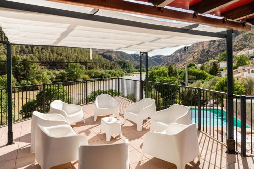 ALCALA DEL JUCAR, Casa rural Rio Tranquilo 1 -Piscina privada- in Casas de Ves