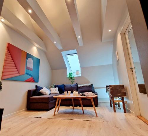 Top floor in the middle of town - Great beds Top floor in the middle of town - Great beds